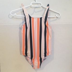 Roxy striped one piece swimsuit